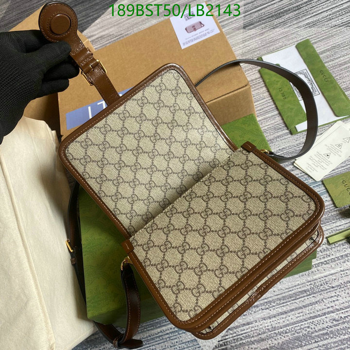 Gucci Bag-(Mirror)-Diagonal-,Code: LB2143,$: 189USD