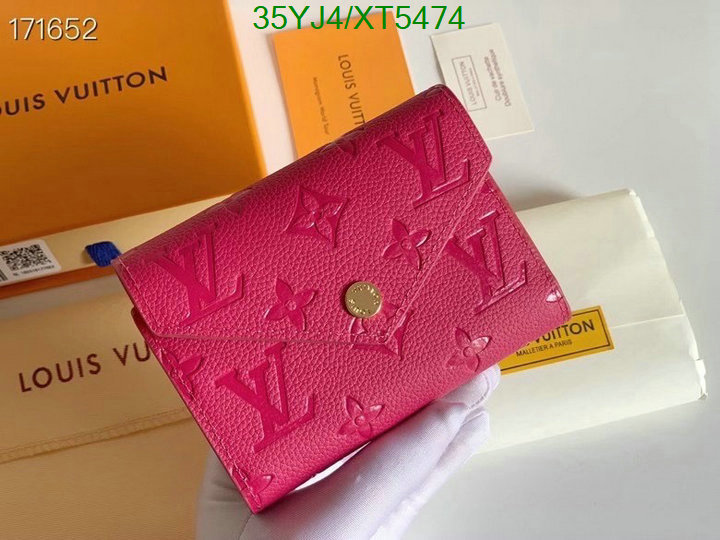 LV Bags-(4A)-Wallet-,Code: XT5474,$: 35USD