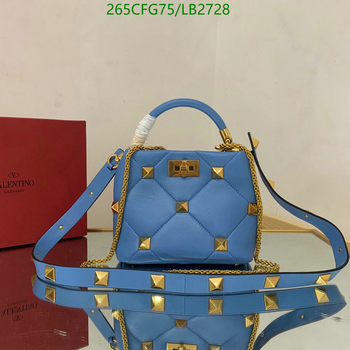 Valentino Bag-(Mirror)-Roman Stud,Code: LB2728,$: 265USD