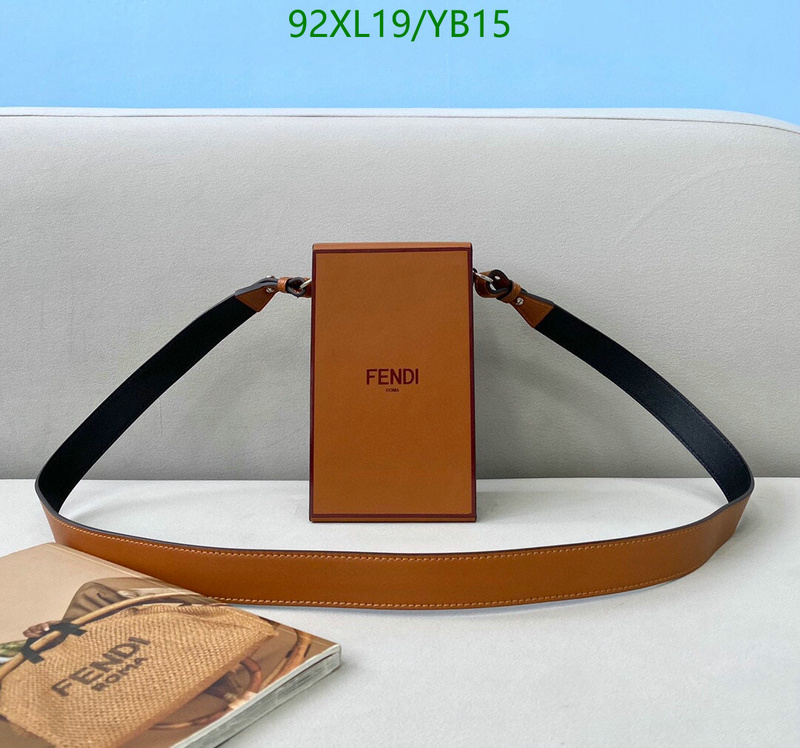 Fendi Bag-(4A)-Diagonal-,Code: YB15,$: 92USD