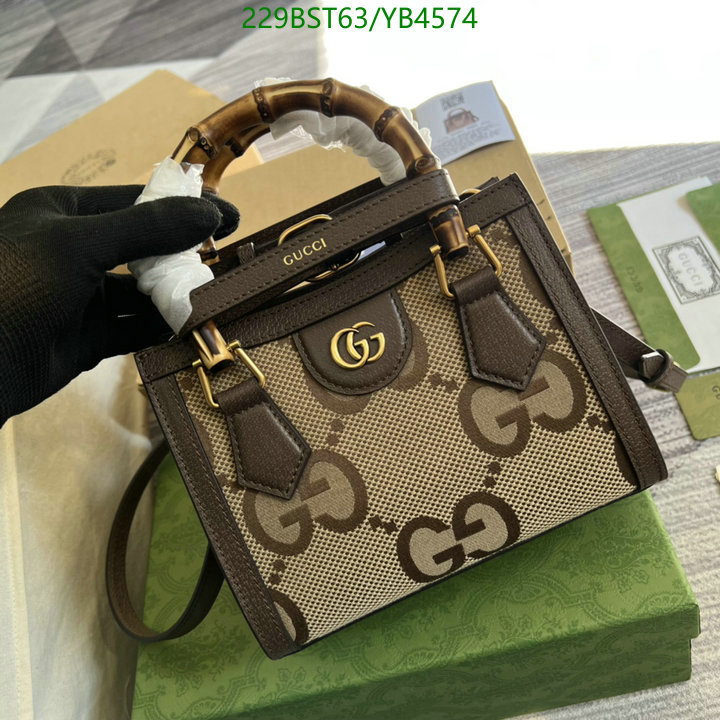 Gucci Bag-(Mirror)-Diana-Bamboo-,Code: YB4574,$: 229USD