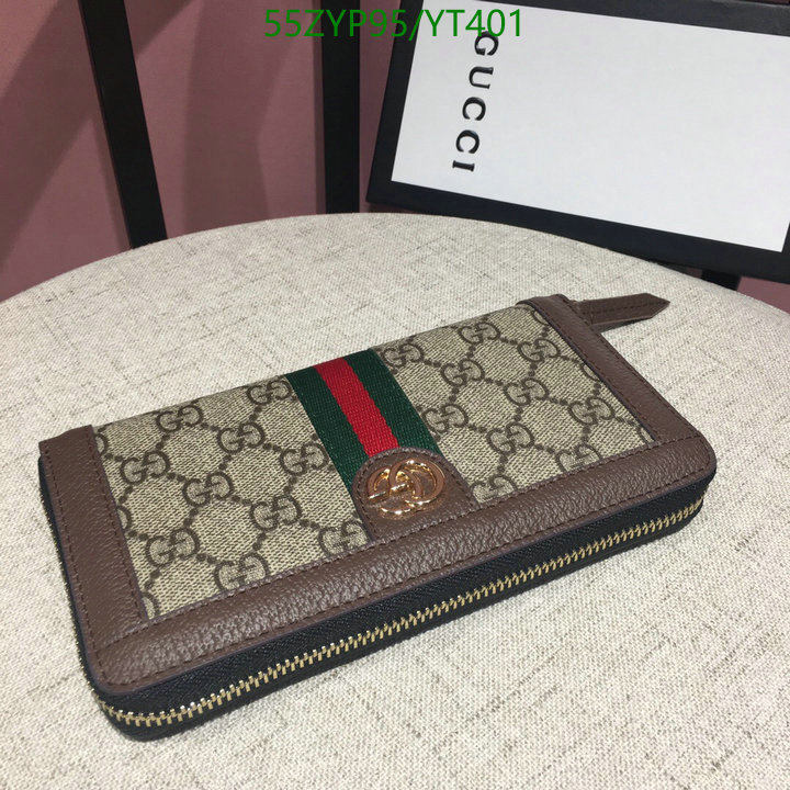 Gucci Bag-(4A)-Wallet-,Code: YT401,$: 55USD