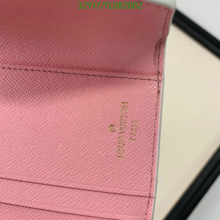 LV Bags-(4A)-Wallet-,Code: TL082002,$: 32USD
