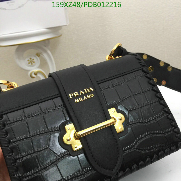 Prada Bag-(Mirror)-Diagonal-,Code: PDB012216,$:159USD