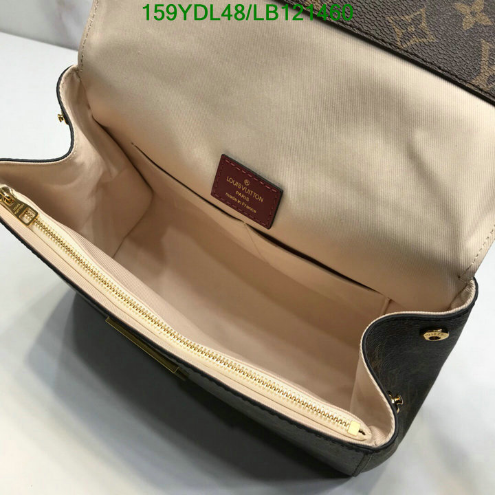 LV Bags-(Mirror)-Handbag-,Code: LB121460,$: 159USD