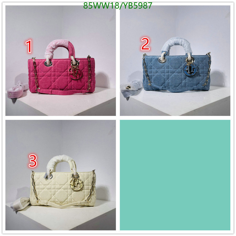 Dior Bags-(4A)-Lady-,Code: YB5987,$: 85USD