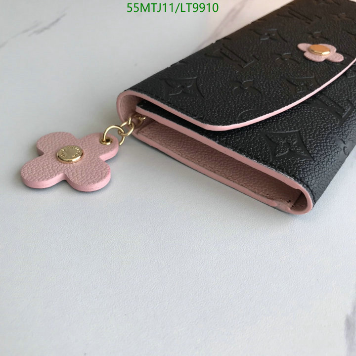 LV Bags-(4A)-Wallet-,Code: LT9910,$: 55USD