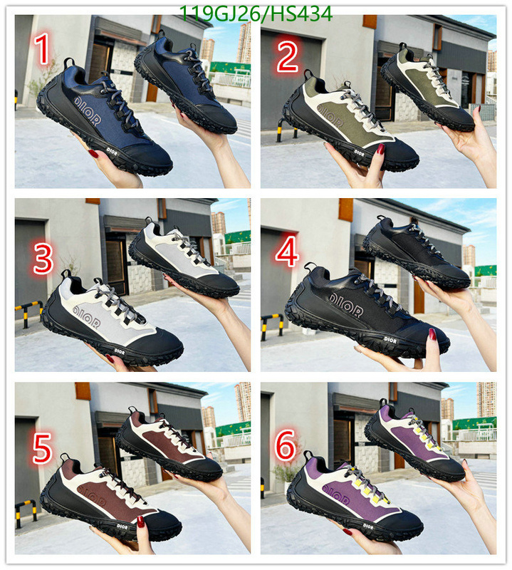 Men shoes-Dior, Code: HS434,$: 119USD