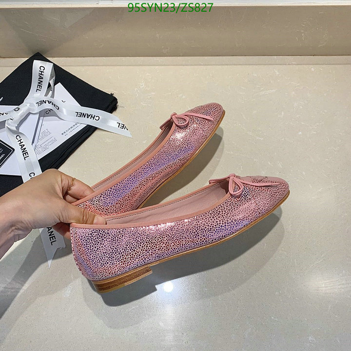 Chanel-Ballet Shoes,Code: ZS827,$: 95USD