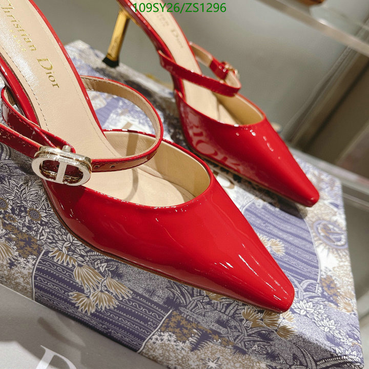 Women Shoes-Dior,Code: ZS1296,$: 109USD