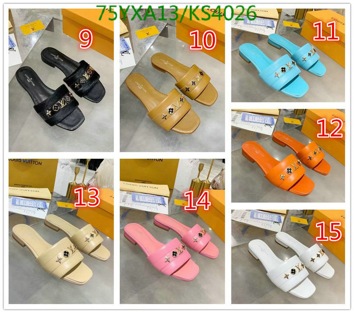 Women Shoes-LV, Code: KS4026,$: 75USD