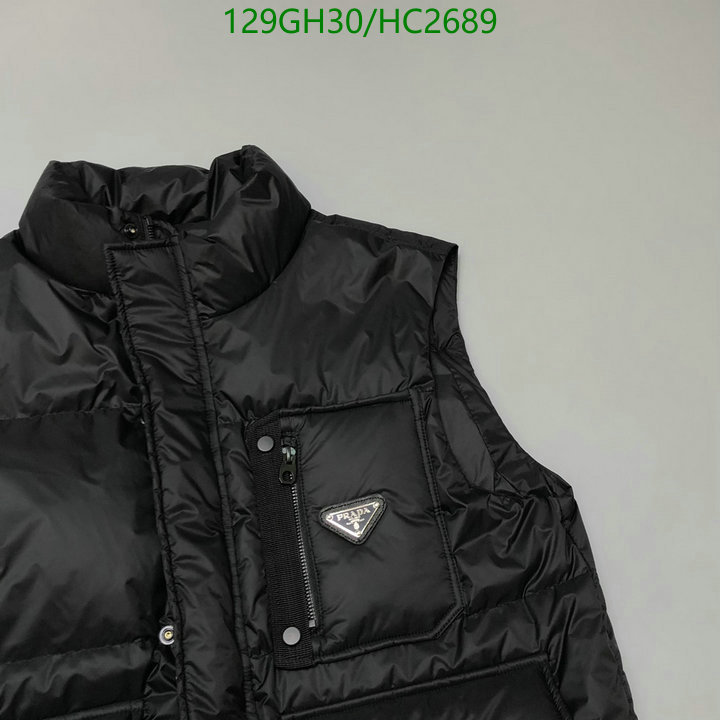 Down jacket Men-Prada, Code: HC2689,$: 129USD