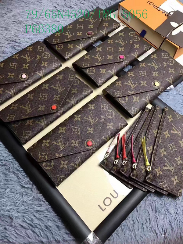 LV Bags-(Mirror)-Wallet-,Code：LT120125,$: 79USD