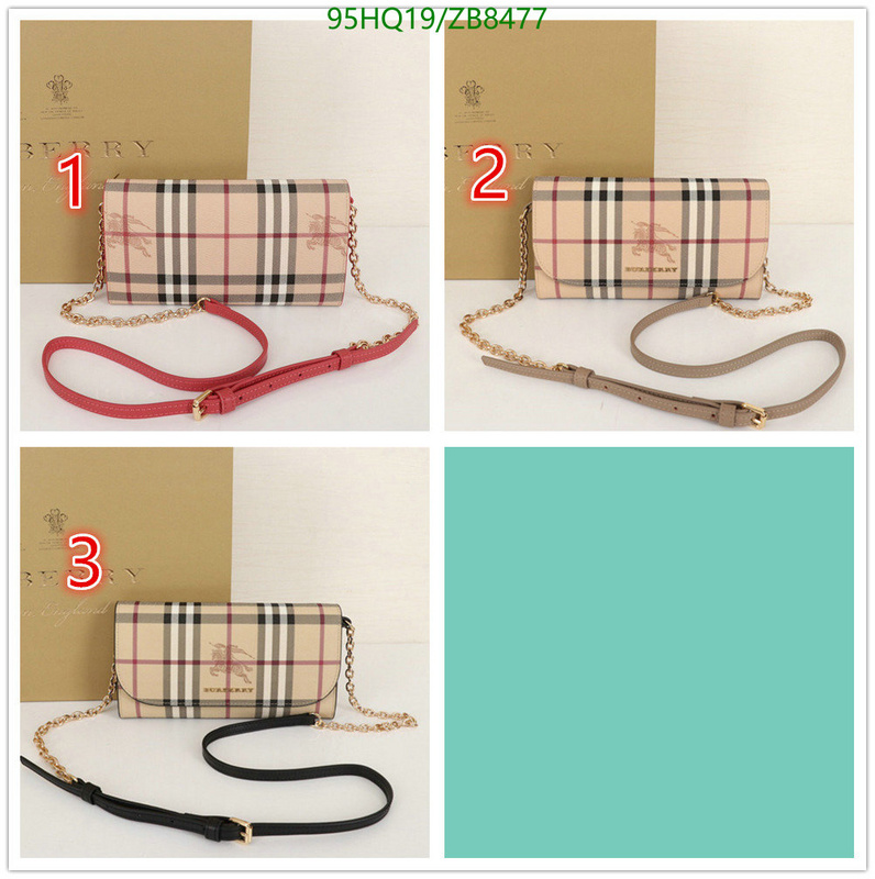 Burberry Bag-(4A)-Diagonal-,Code: ZB8477,$: 95USD