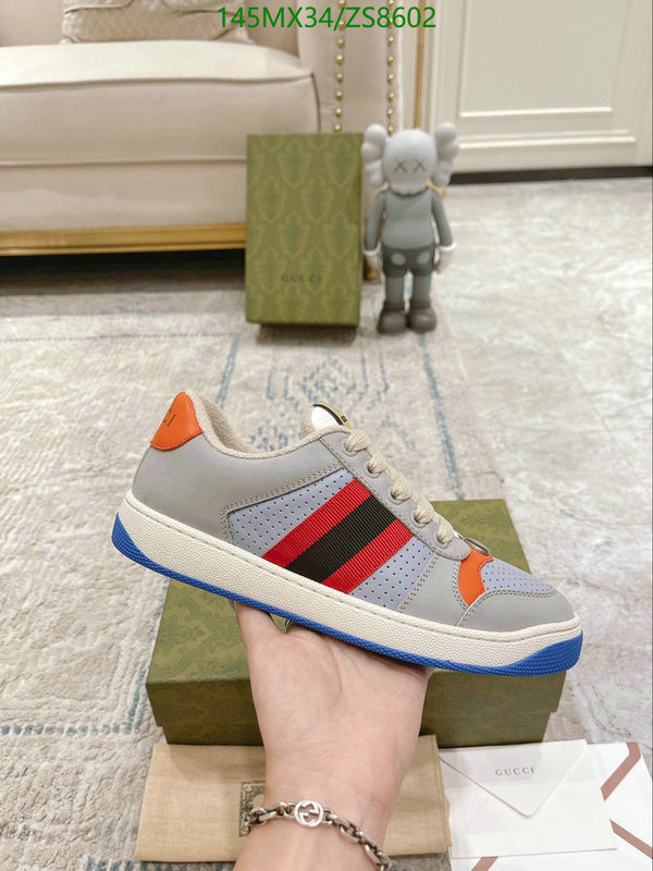 Men shoes-Gucci, Code: ZS8602,$: 145USD