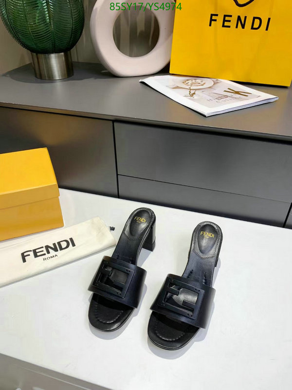 Women Shoes-Fendi, Code: YS4974,$: 85USD