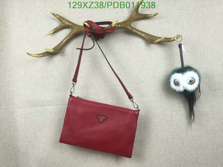 Prada Bag-(Mirror)-Handbag-,Code: PDB011938,$:129USD