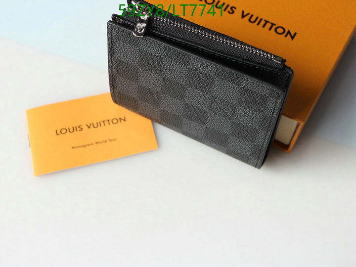 LV Bags-(4A)-Wallet-,Code: LT7741,$: 59USD