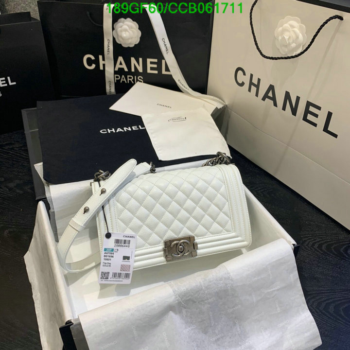 Chanel Bags -(Mirror)-Le Boy,Code: CCB061711,$: 189USD