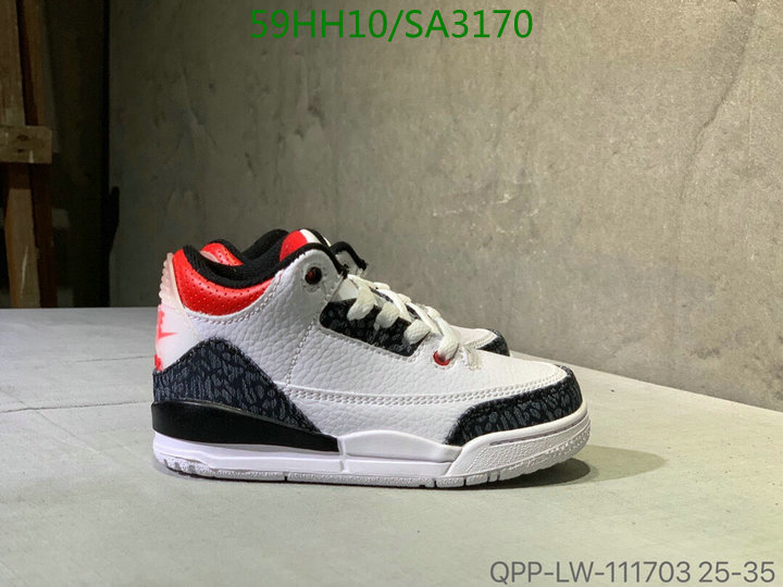 Kids shoes-Air Jordan, Code: SA3170,$: 59USD