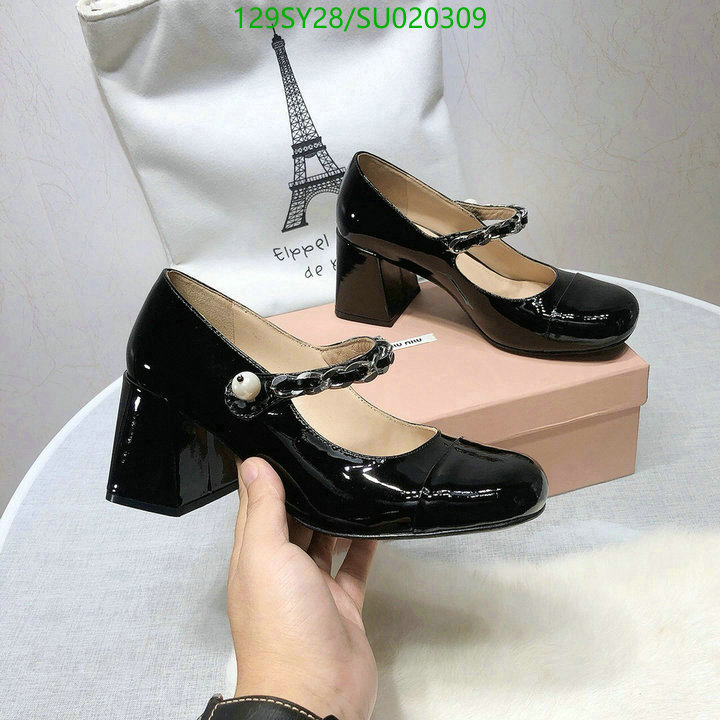 Women Shoes-Miu Miu, Code: SU020309,$: 129USD