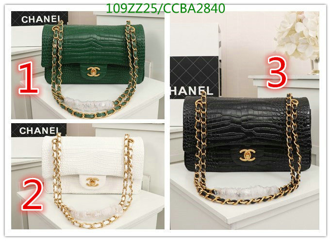 Chanel Bags ( 4A )-Diagonal-,Code: CCBA2840,$: 109USD