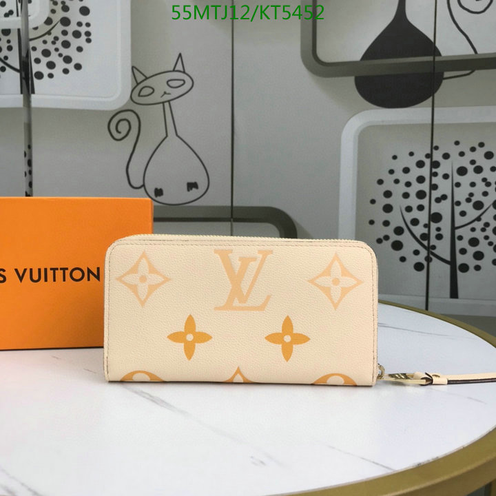 LV Bags-(4A)-Wallet-,Code: KT5452,$: 55USD