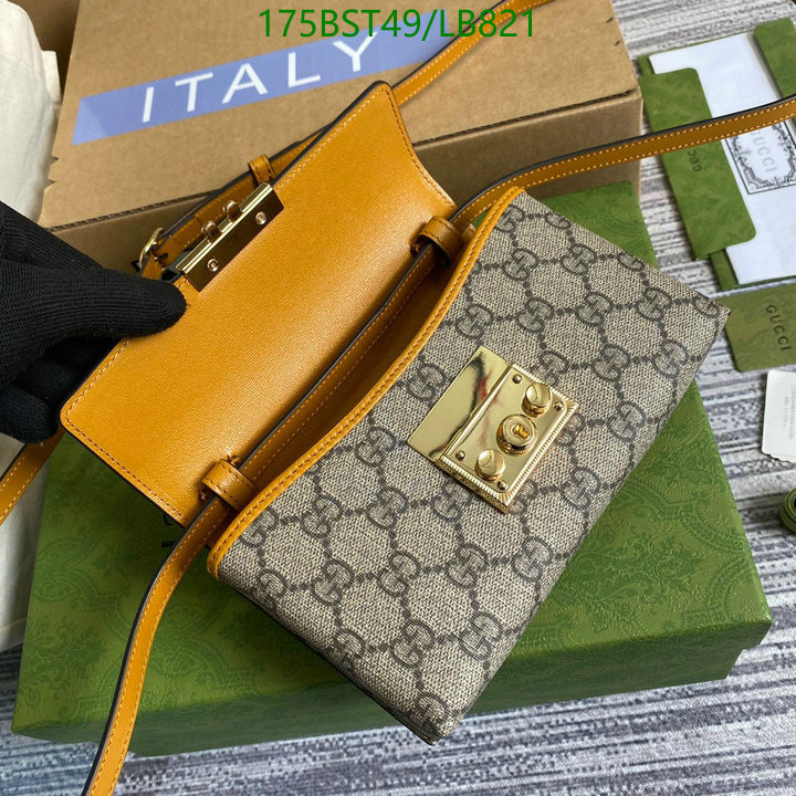 Gucci Bag-(Mirror)-Padlock,Code: LB821,$: 175USD