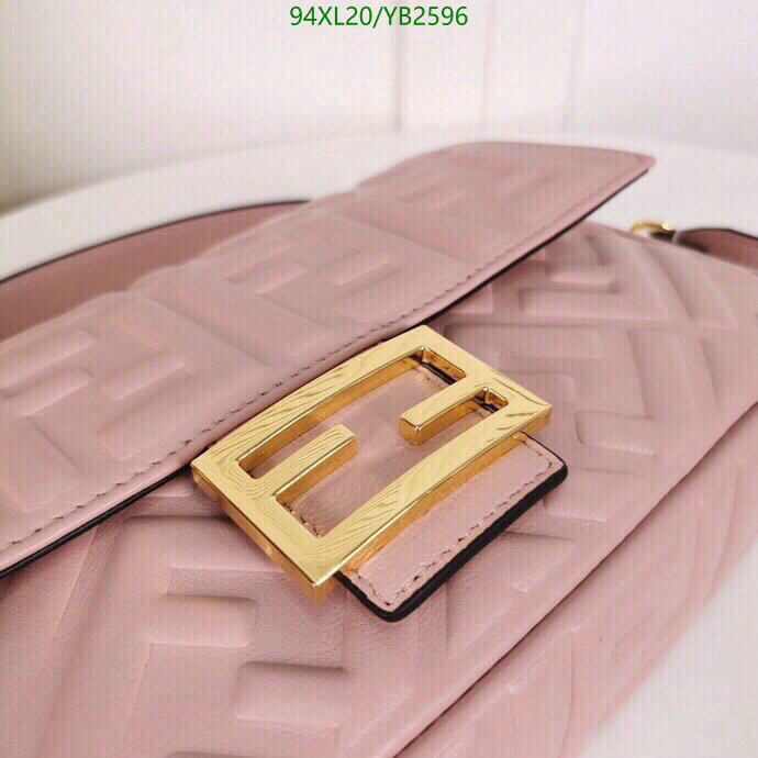 Fendi Bag-(4A)-Baguette-,Code: YB2596,$: 94USD