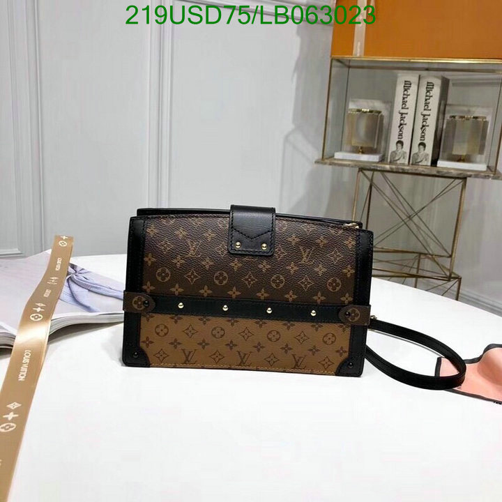 LV Bags-(Mirror)-Petite Malle-,Code: LB063023,$: 219USD