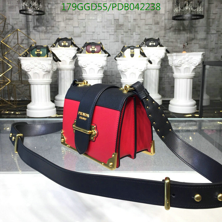 Prada Bag-(Mirror)-Diagonal-,Code: PDB042238,$:179USD