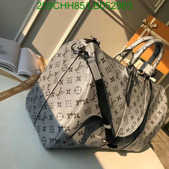 LV Bags-(Mirror)-Keepall BandouliRe 45-50-,Code: LB052903,