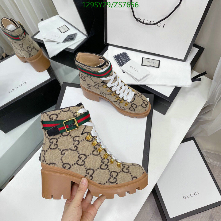 Women Shoes-Gucci, Code: ZS7656,$: 129USD