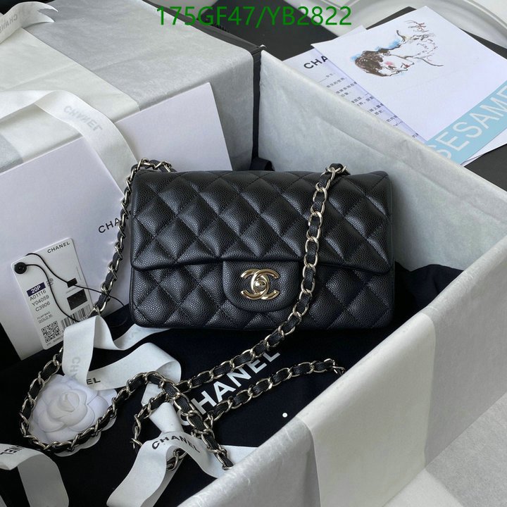 Chanel Bags -(Mirror)-Diagonal-,Code: YB2822,$: 175USD