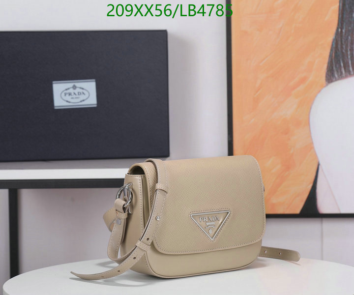 Prada Bag-(Mirror)-Diagonal-,Code: LB4785,$: 209USD