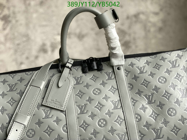 LV Bags-(Mirror)-Keepall BandouliRe 45-50-,Code: YB5042,$: 389USD