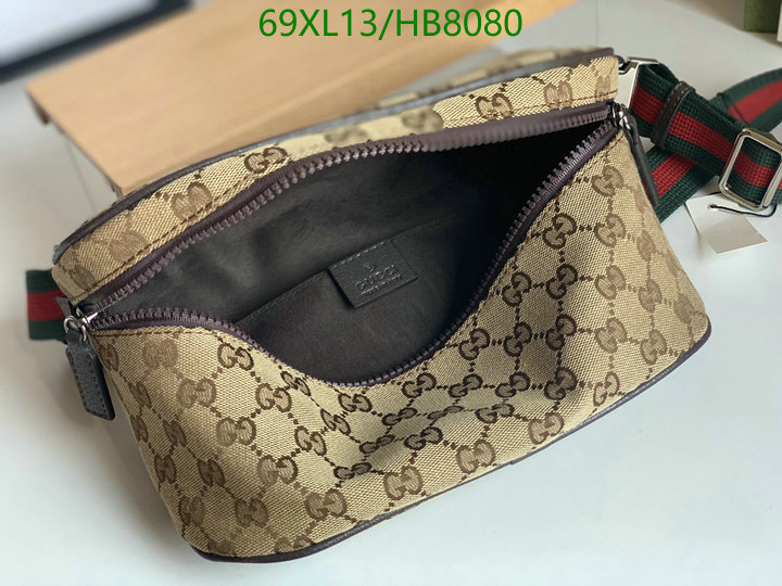 Gucci Bag-(4A)-Belt Bag-Chest Bag--,Code: HB8080,$: 69USD