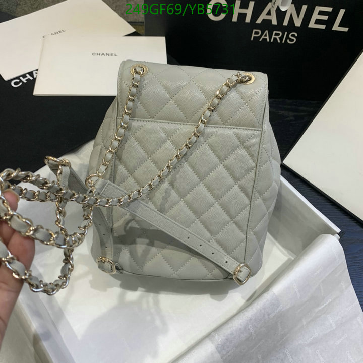 Chanel Bags -(Mirror)-Backpack-,Code: YB5731,$: 249USD