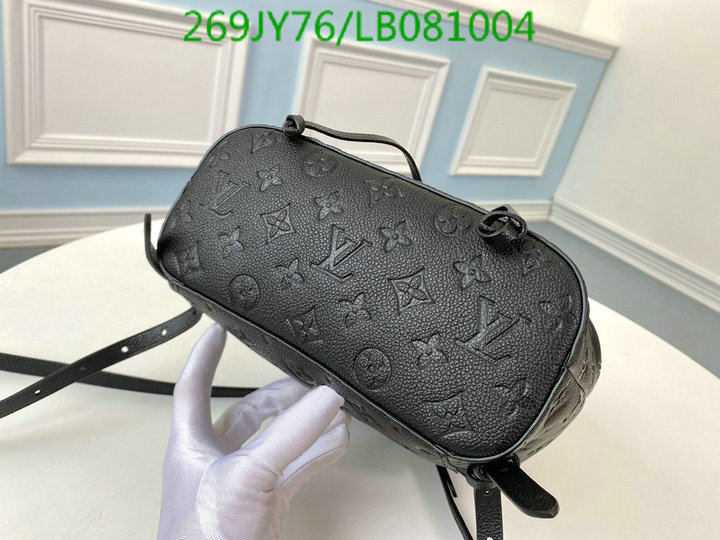 LV Bags-(Mirror)-Backpack-,Code: LB081004,$: 269USD