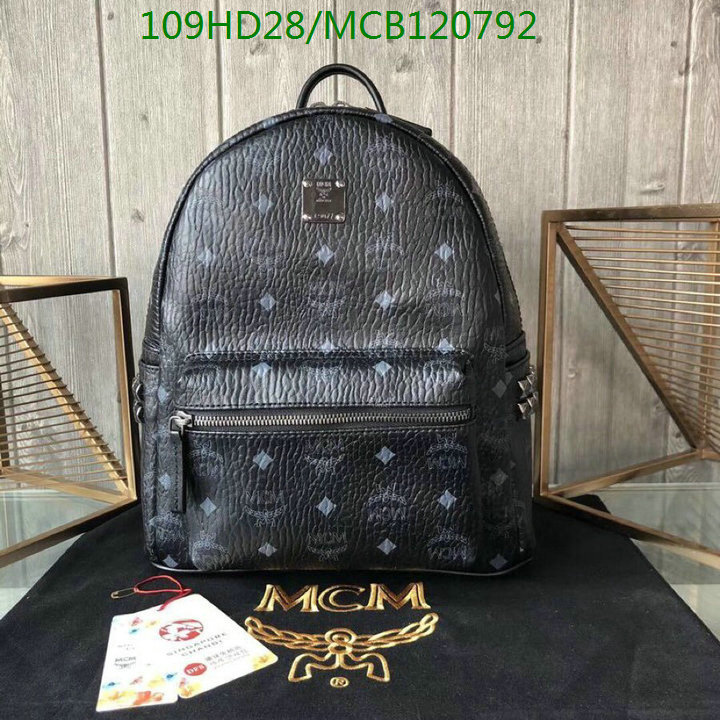 MCM Bag-(Mirror)-Backpack-,Code: MCB120792,$: 109USD