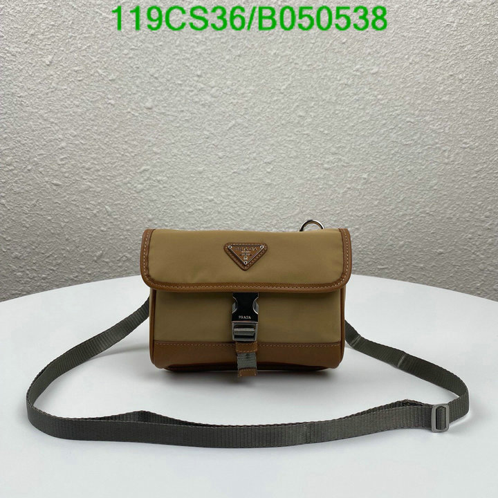 Prada Bag-(Mirror)-Diagonal-,Code: B050538,$: 119USD