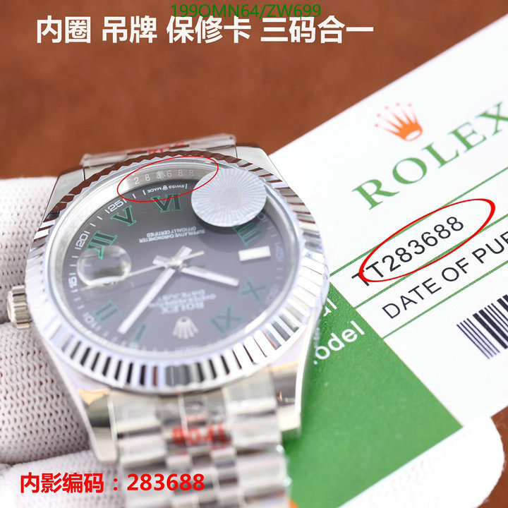 Watch-Mirror Quality-Rolex, Code: ZW699,$: 199USD