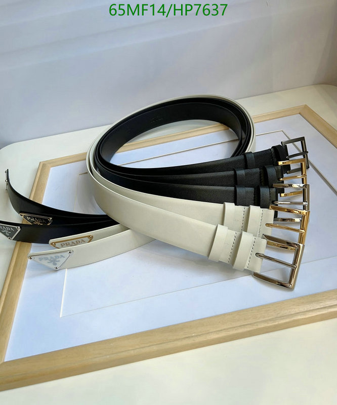 Belts-Prada, Code: HP7637,$: 65USD