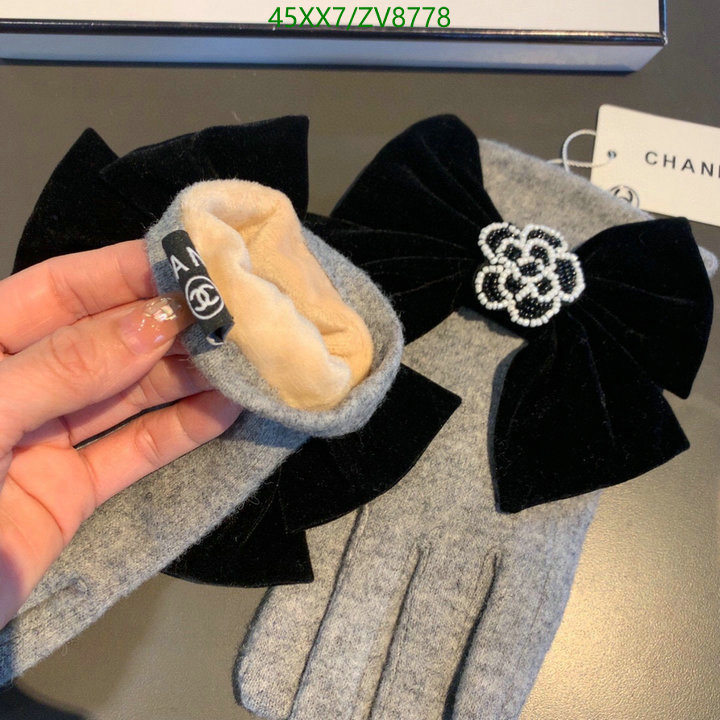 Gloves-Chanel, Code: ZV8778,$: 45USD