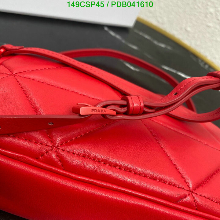 Prada Bag-(Mirror)-Diagonal-,Code: PDB041610,$: 149USD