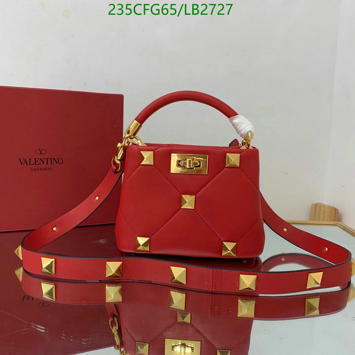 Valentino Bag-(Mirror)-Roman Stud,Code: LB2727,$: 235USD