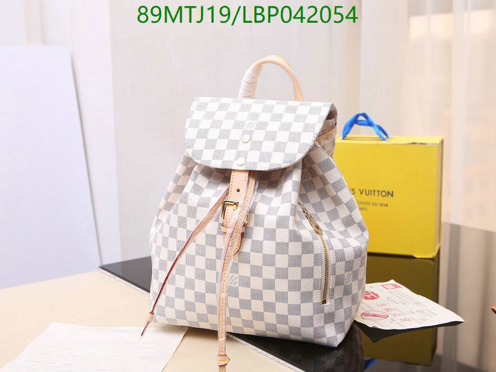 LV Bags-(4A)-Backpack-,Code: LBP042054,$: 89USD