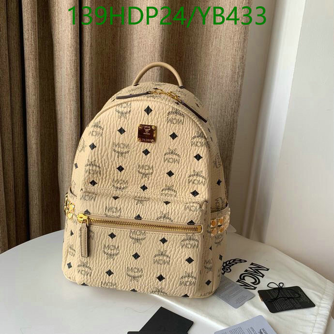 MCM Bag-(Mirror)-Backpack-,Code: YB433,