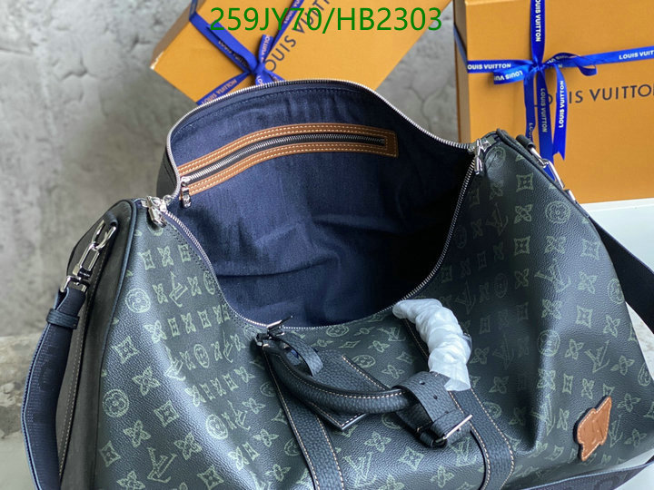 LV Bags-(Mirror)-Keepall BandouliRe 45-50-,Code: HB2303,$: 259USD