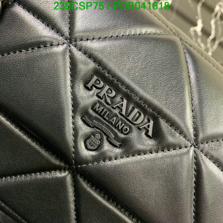 Prada Bag-(Mirror)-Diagonal-,Code: PDB041618,$: 239USD